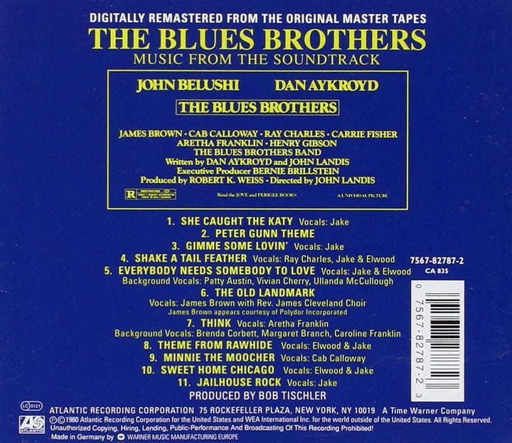 The Blue Brothers Soundtrack - The Blues Brothers [Audio CD]