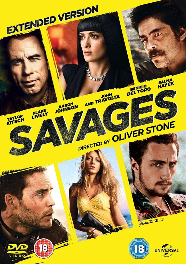SAVAGES (2012) - Crime/Thriller [DVD]
