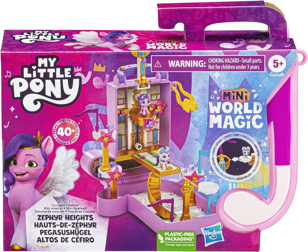 My Little Pony F5247 Mini World Magic Compact Creation Zephyr Heights Toy-Portab