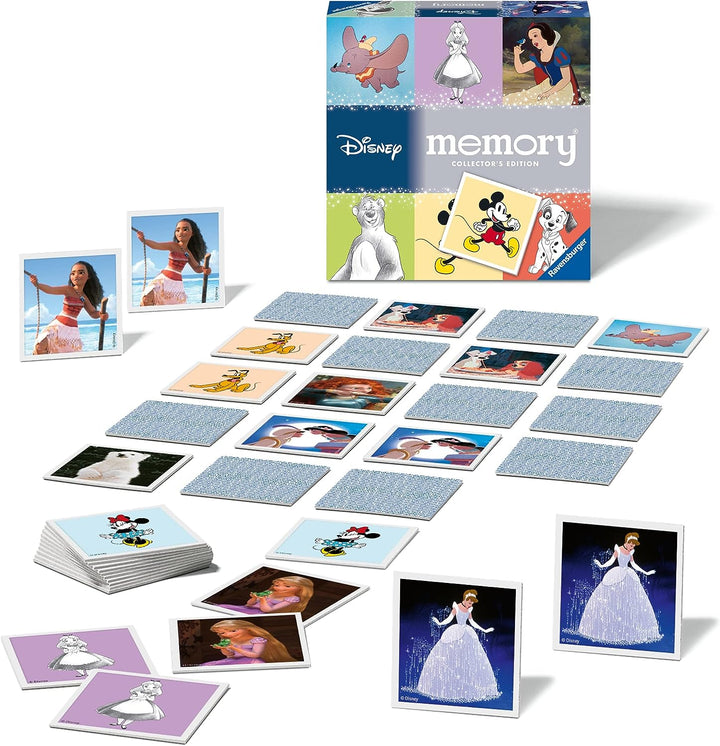 Ravensburger Disney Classics Collector's Memory - Matching Picture Snap Pairs Game For Kids