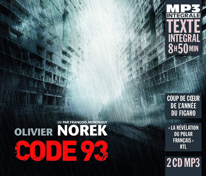 Olivier Norek - Code 93 (Integrale Mp3), Lu Par François Montagut [Audio CD]