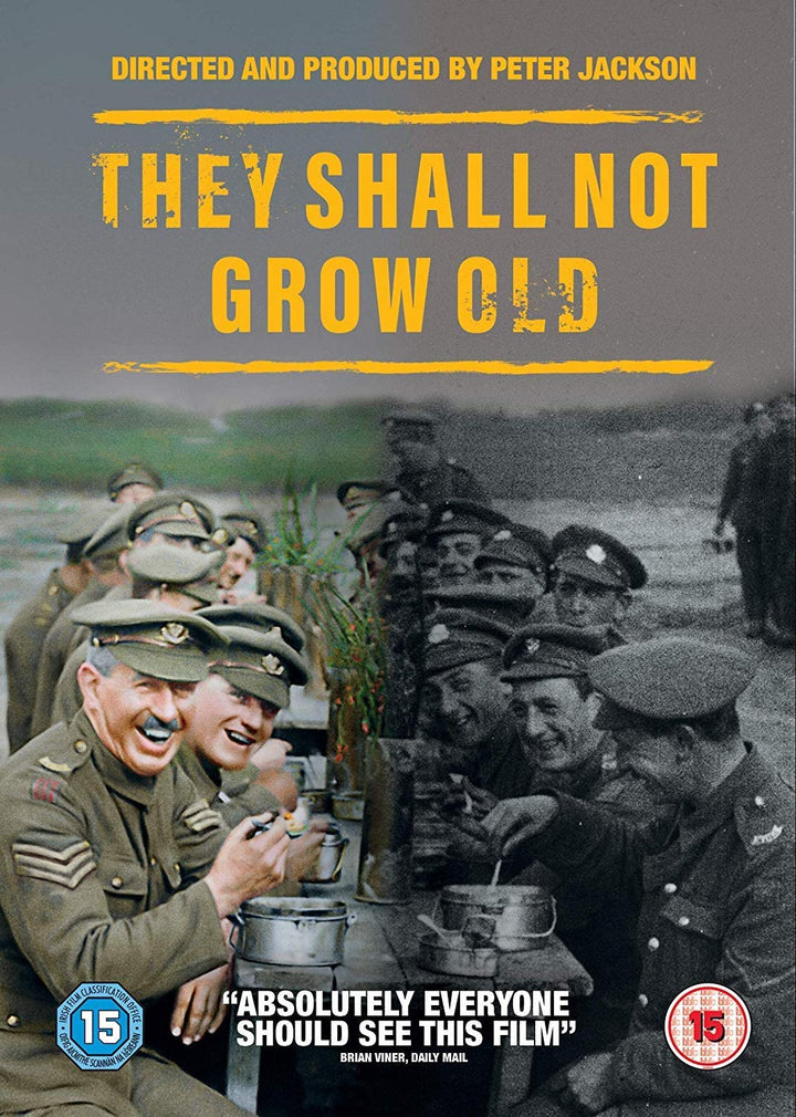 They Shall Not Grow Old - Documentary/War [DVD]