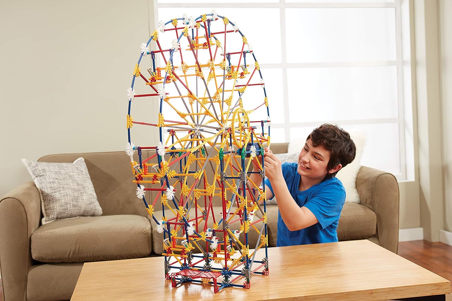 K'NEX 3-in-1 Classic Amusement Park Building Set - 744-Piece Playset for Ages 9+ 8
