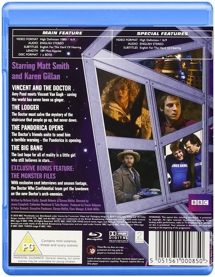 Doctor Who - Series 5, Volume 4 [Region Free] - Sci-fi [Blu-Ray]