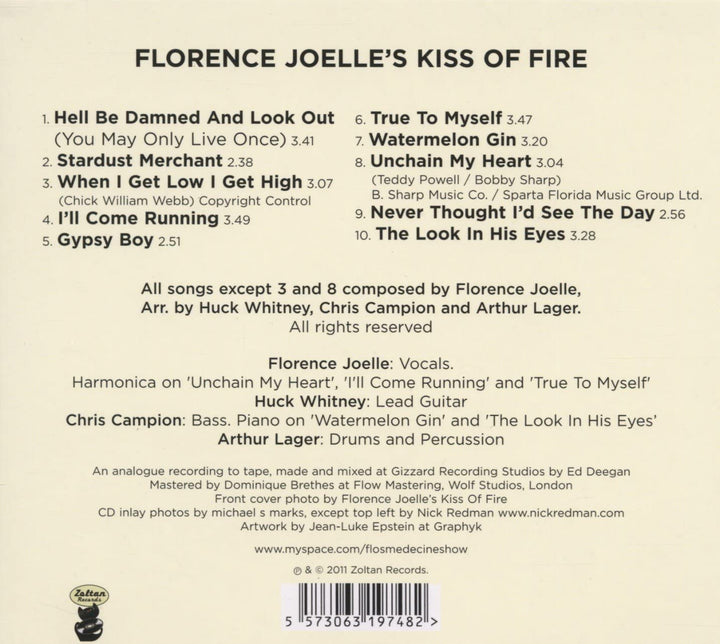 Florence Joelle's Kiss Of Fire - Florence Joelle's Kiss of Fire [Audio CD]