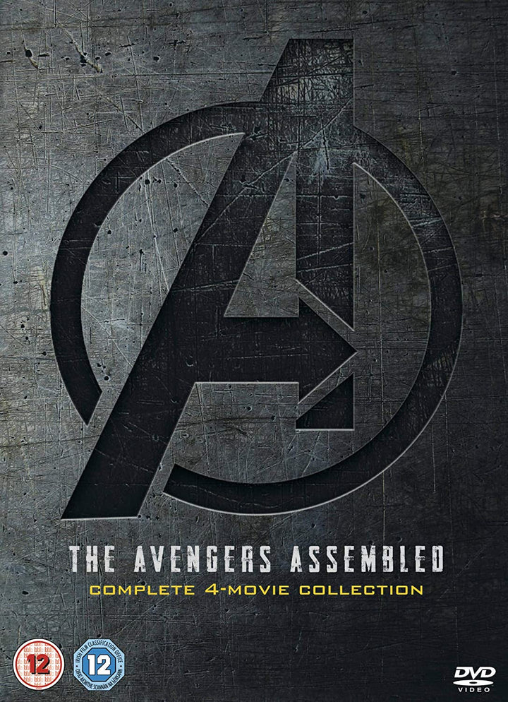 Marvel Studios Avengers 1-4 Complete Boxset - Action/Fantasy [DVD]