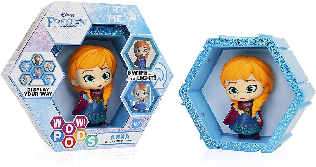 WOW! PODS Anna - Frozen 2 | Official Disney Light-Up Bobble-Head Collectable Figure