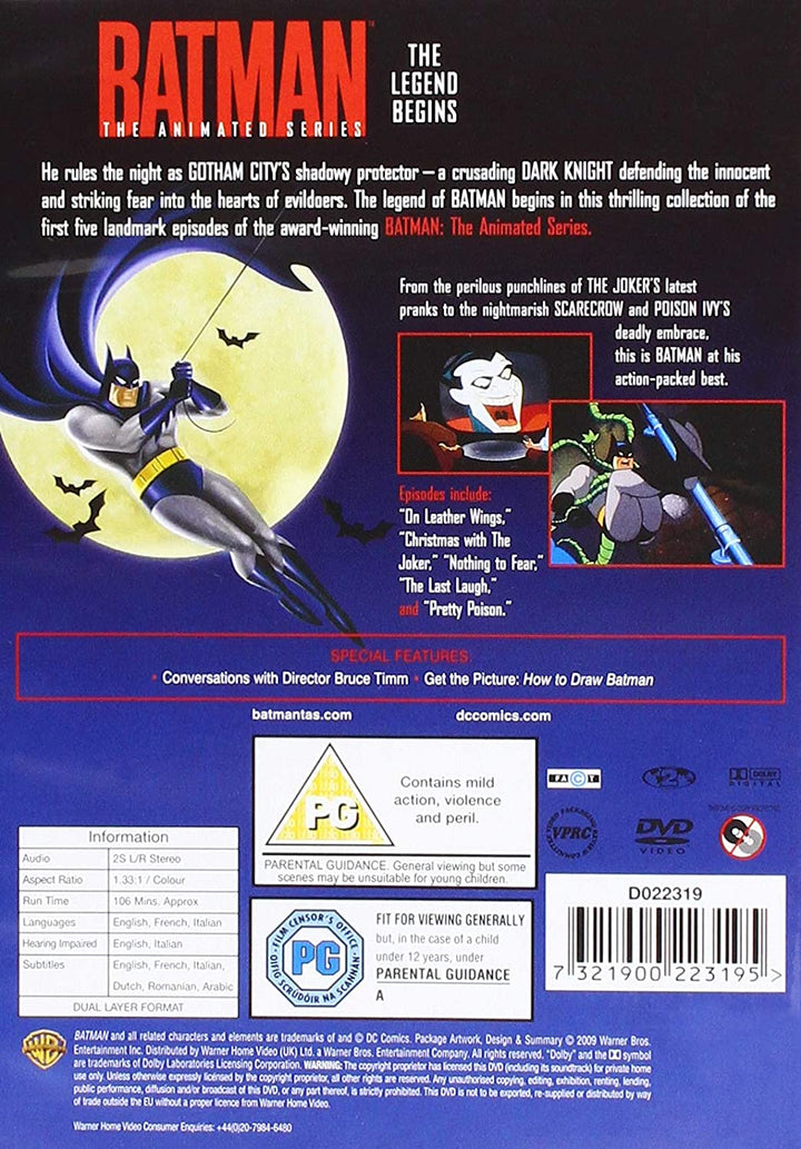 Batman: The Animated Series: The Legend Begins [2004] - Adventure [DVD]