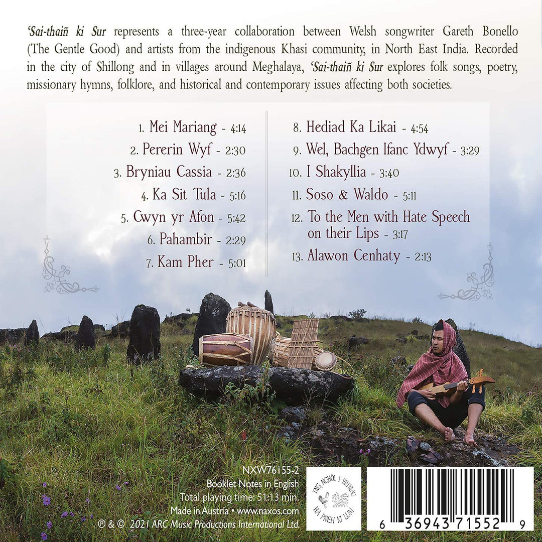 Khasi-Cymru Collective - Sai-thain Ki Sur (The Weaving Of Voices) [Audio CD]