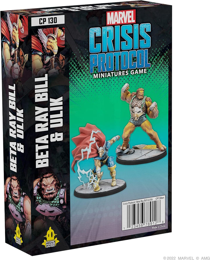 Atomic Mass Games Marvel Crisis Protocol Beta Ray Bill & Ulik Character Pack