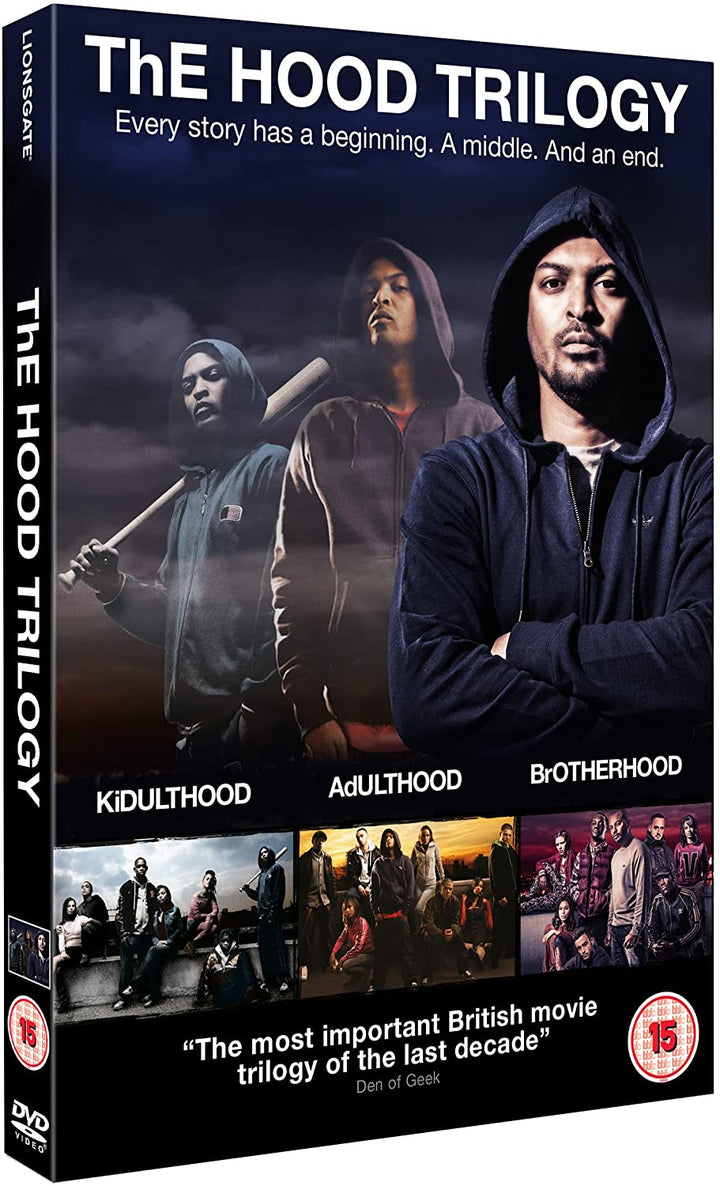 The Hood Trilogy (KidulthoodAdulthoodBrotherhood) - Action [DVD]
