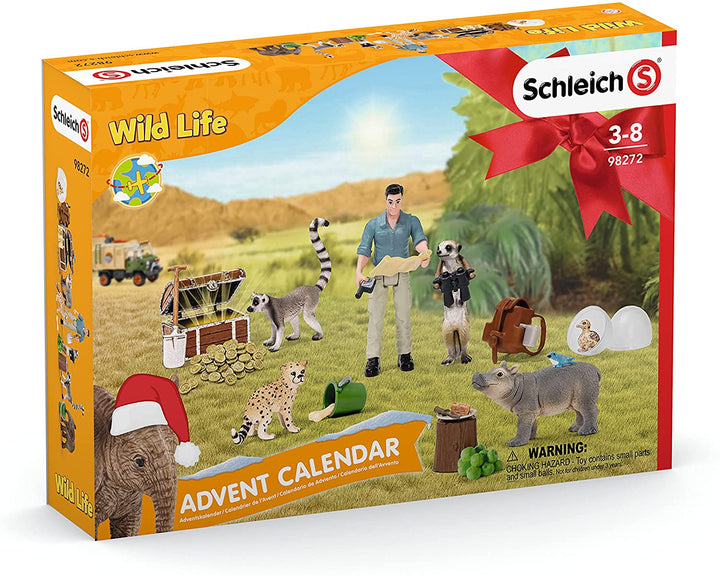 Schleich 98272 Calendrier de l&#39;Avent 2021 Wild Life