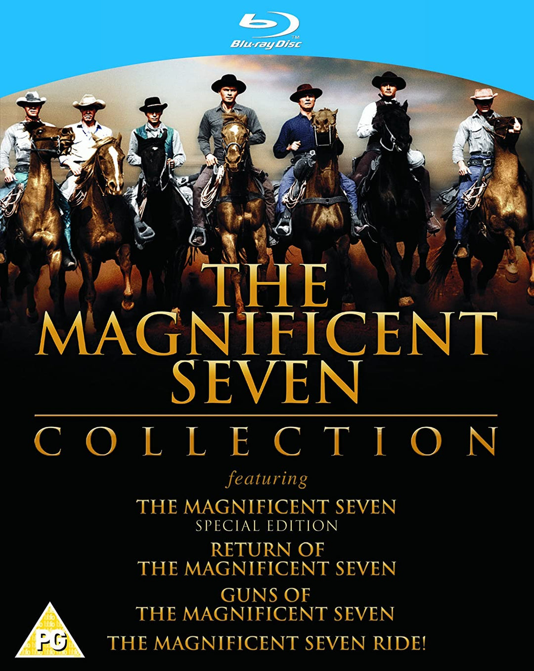The Magnificent Seven Collection [Blu-ray] [1960] [Region Free]