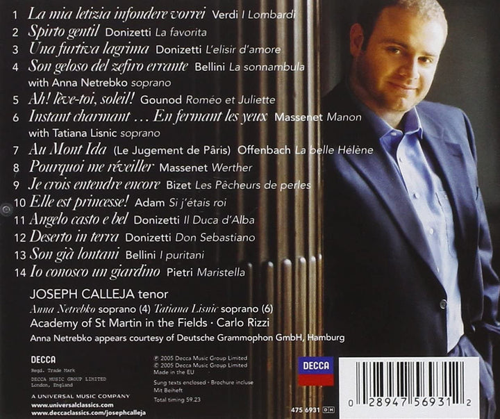 Joseph Calleja - The Golden Voice [Audio CD]