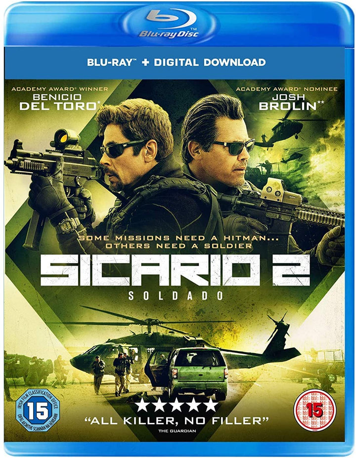 Sicario 2: Soldado - Action/Thriller [Blu-ray]