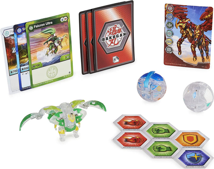 BAKUGAN Geogan Rising 6061567 - Season 3 Starter Pack Geogan Marbles with 6 Baku