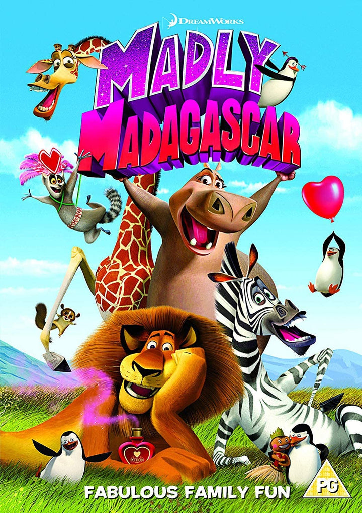 Madly Madagascar - Animation [DVD]