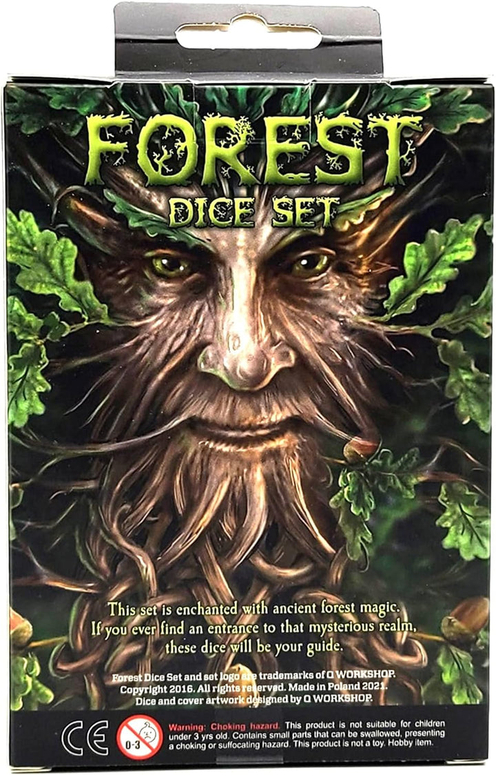 Forest Dice Set Tundra