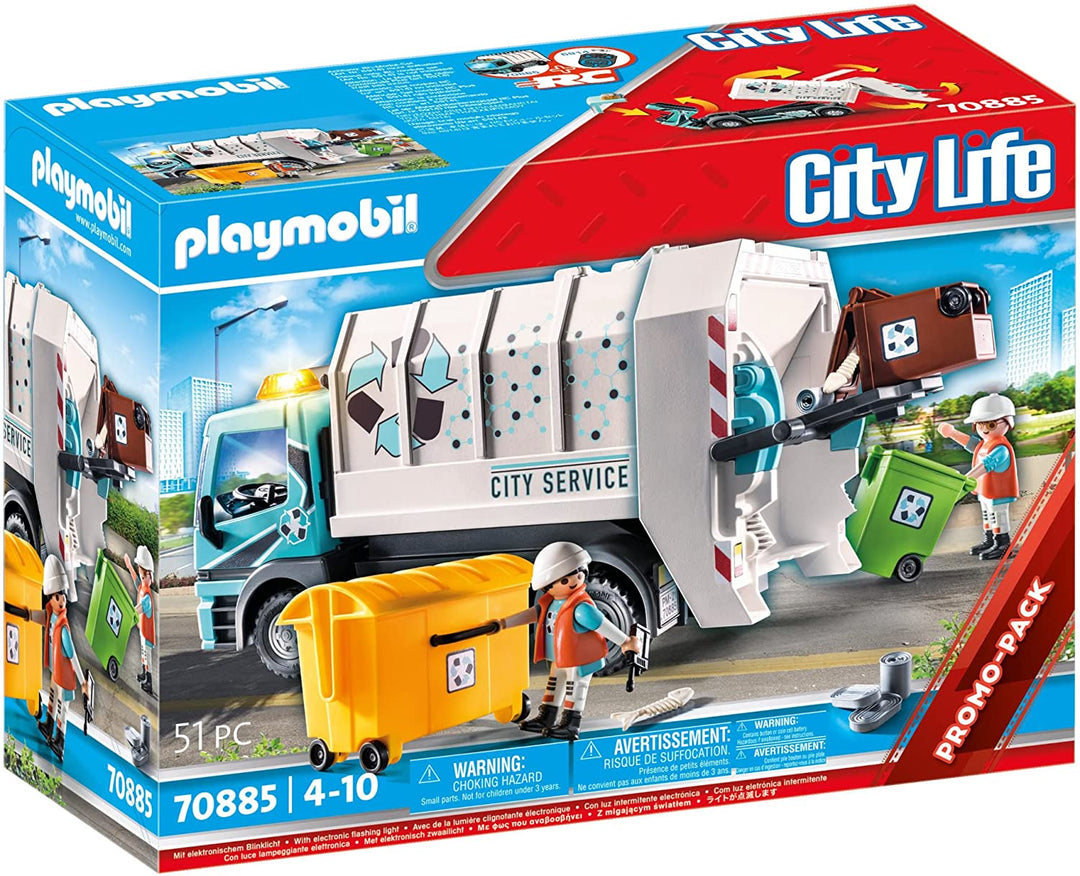 Playmobil 70885 Müllabfuhr Toys, Multicoloured, One Size