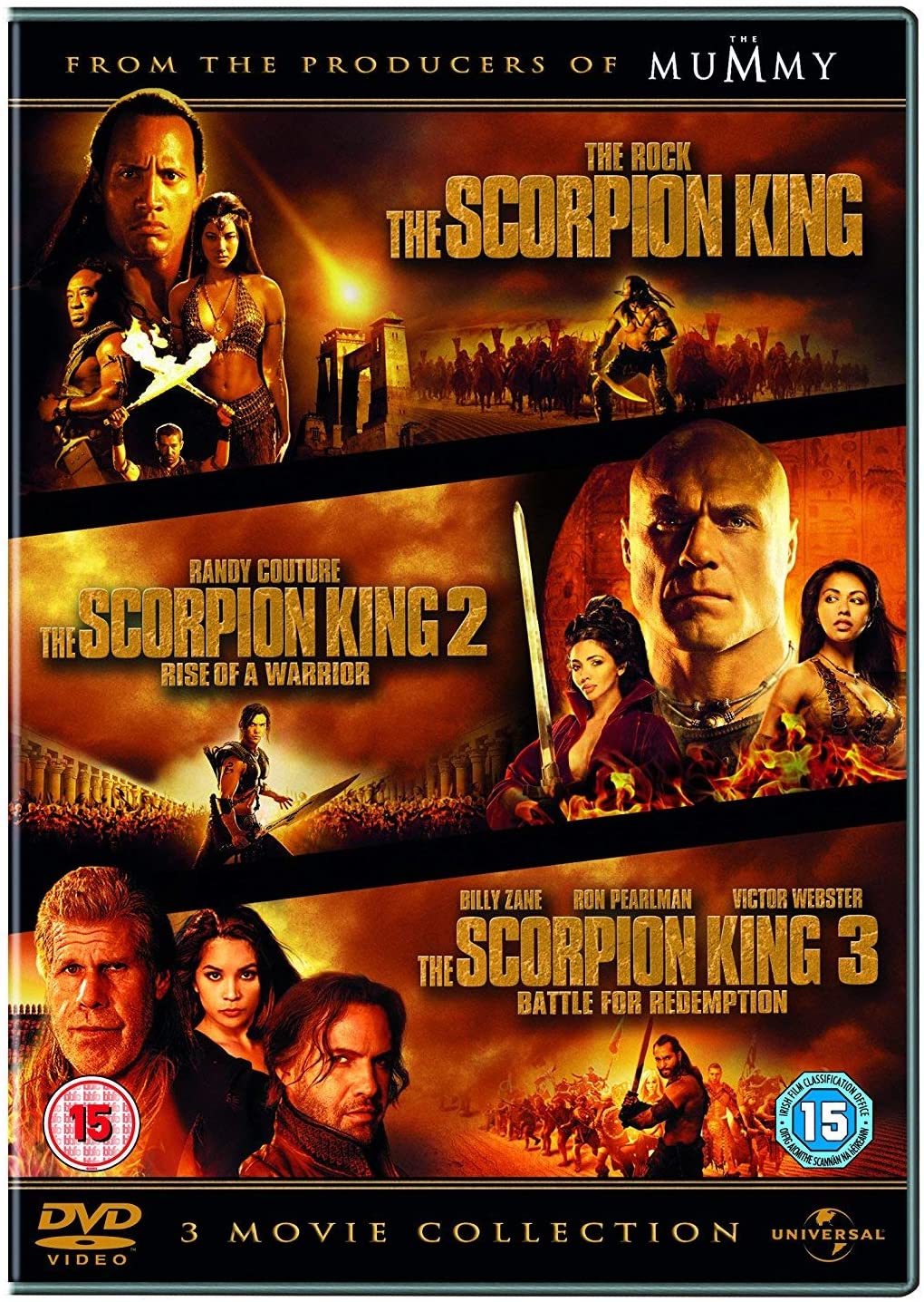The Scorpion King 1-3 Triple Pack [DVD]