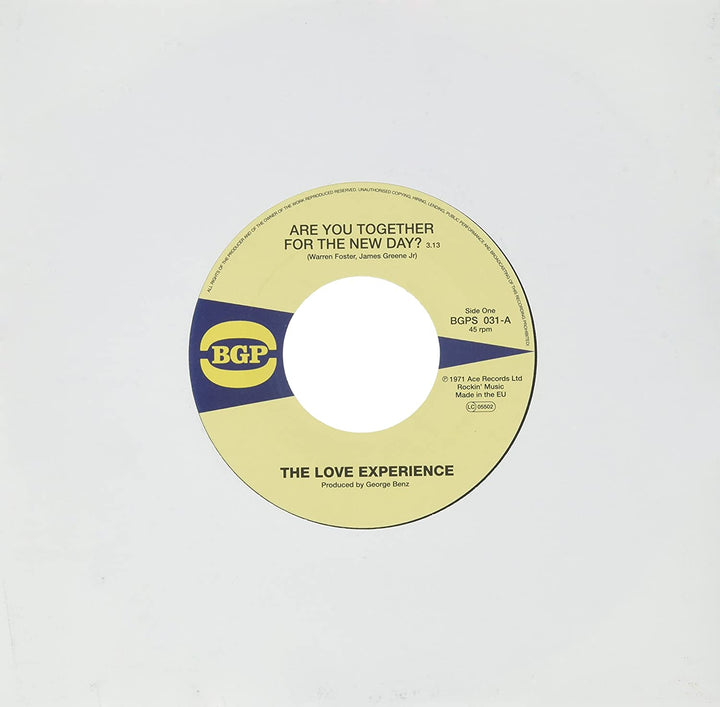 Love Experience - Are You Together for the New Day [7" [Vinyl]