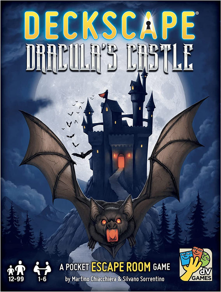 dV Giochi Davinci Games Deckscape: Dracula's Castle,Various