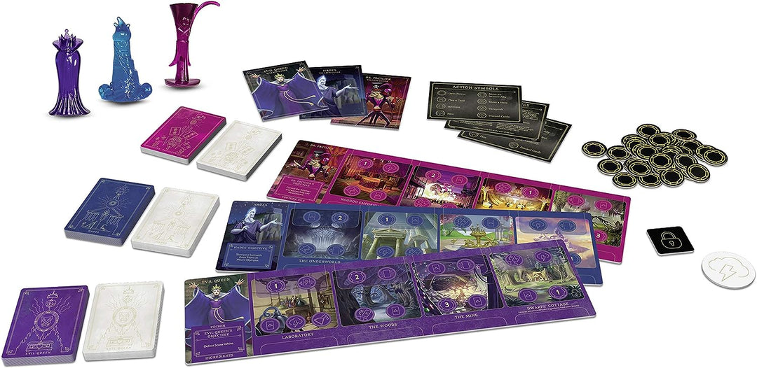 Ravensburger Disney Villainous Wicked to The Core - Strategy Board Game for Kids