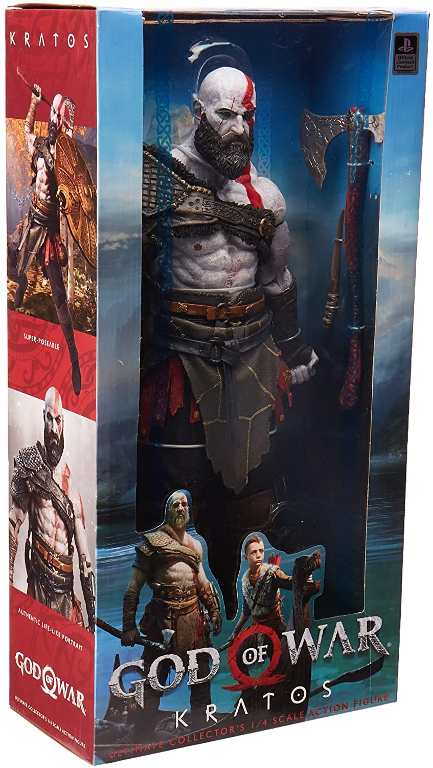 GOD OF WAR 2018 - Kratos 1/4 Scale Figure - 45cm