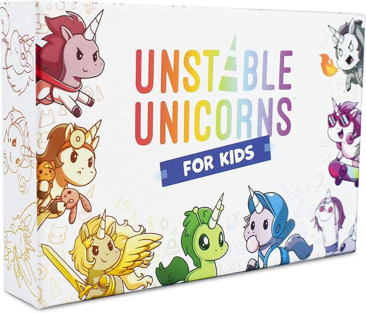 TeeTurtle | Unstable Unicorns Kids Edition | Card Game | Ages 6+ | 2-6 Players |