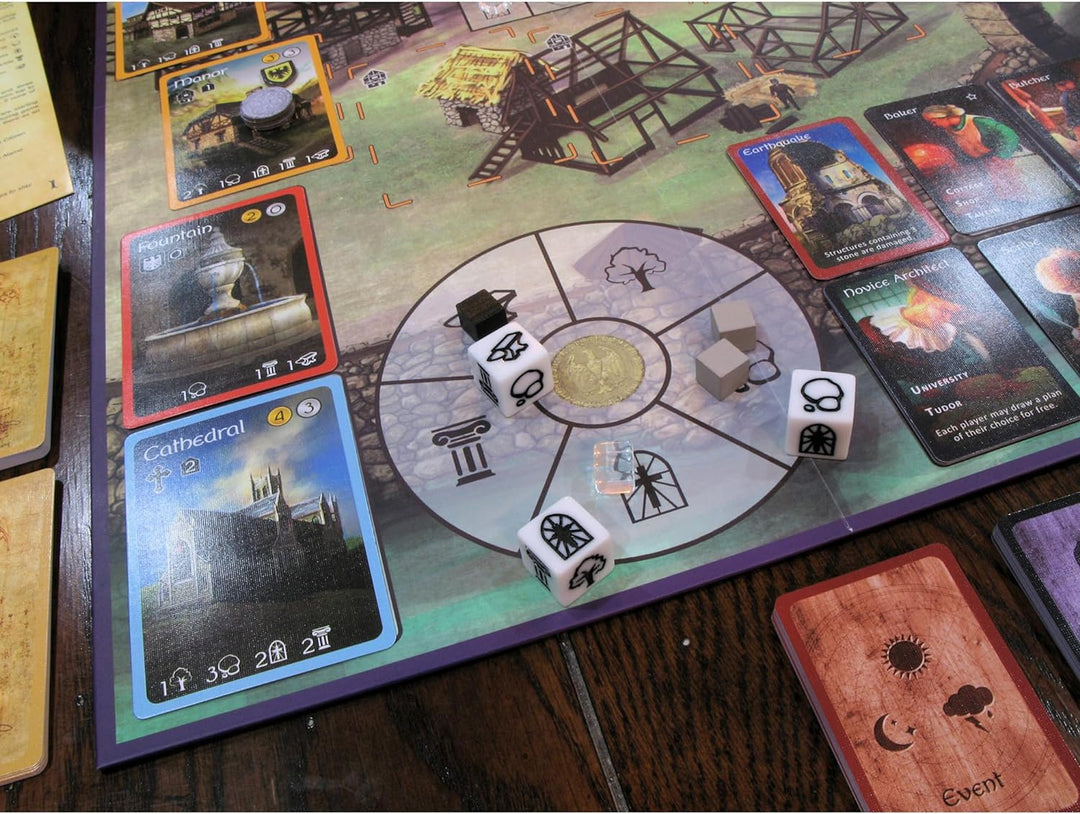 Builders of Blankenburg: 2nd Edition Board Game - Cobblestone Games, Worker Placement