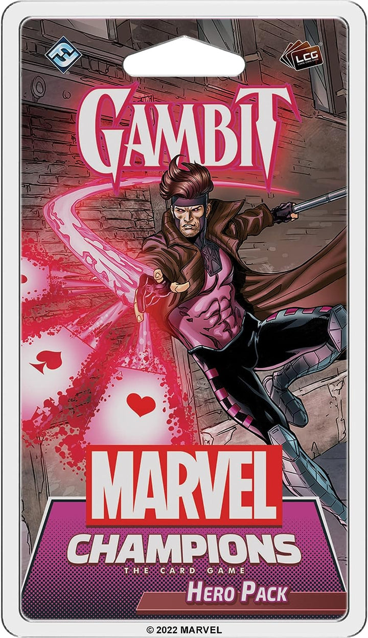 Fantasy Flight Games | Marvel Champions: Gambit Hero Pack | Card Game | Ages 14+