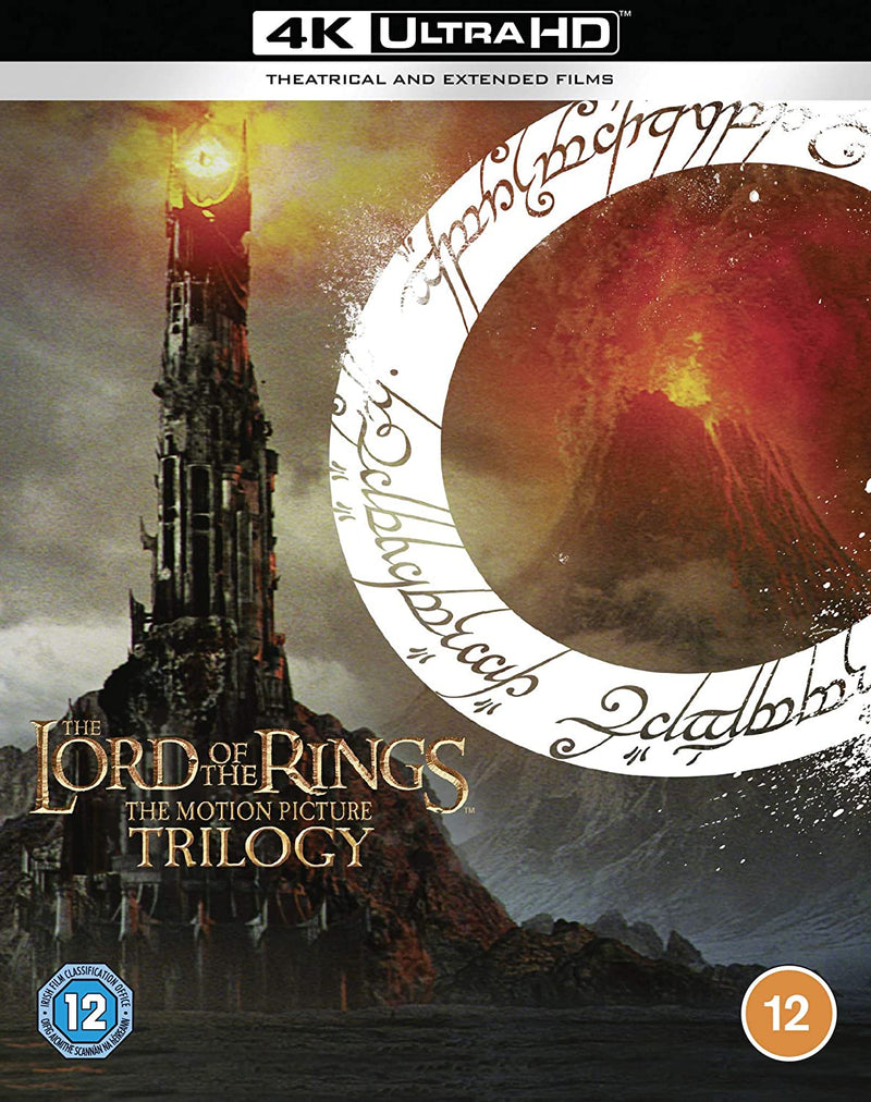 The Lord of The Rings Trilogy: [Theatrical and [4K Ultra HD] [2001] [Region Free] - Fantasy/Adventure [Blu-ray]
