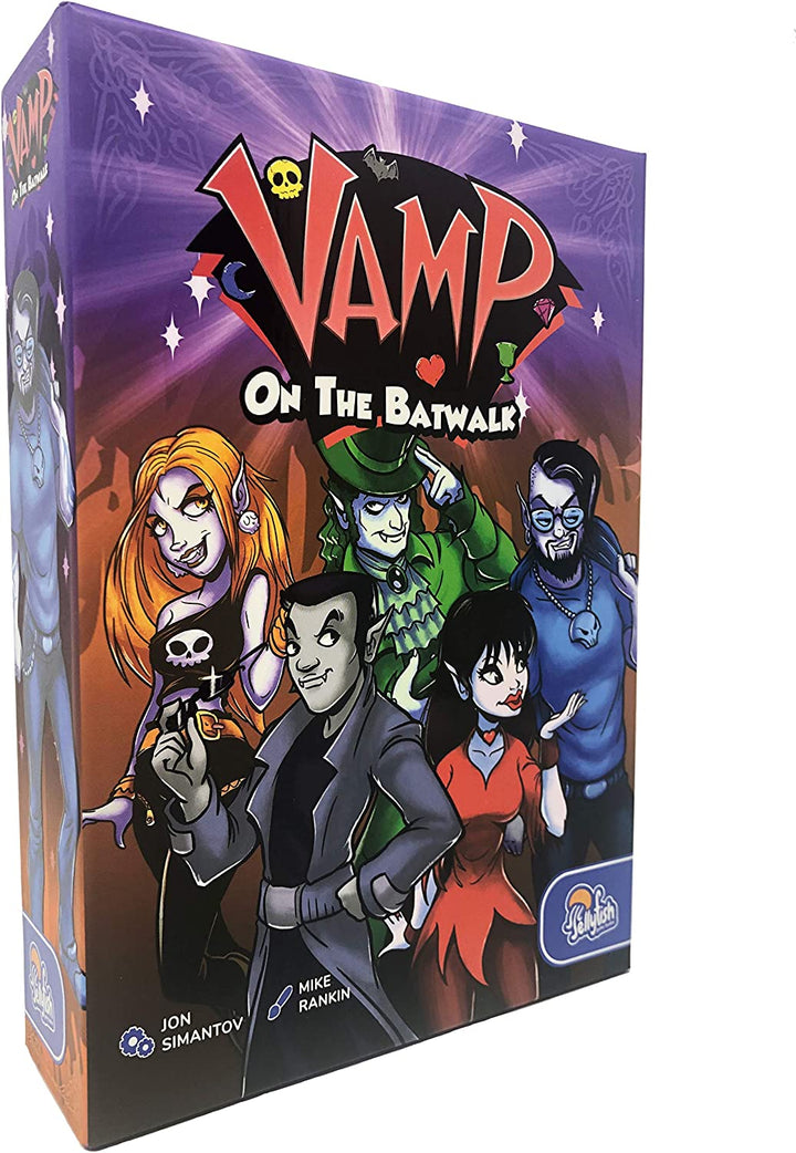 Vamp on The Batwalk - The Trick Taking Game Where Where You Can't See Your Own Cards