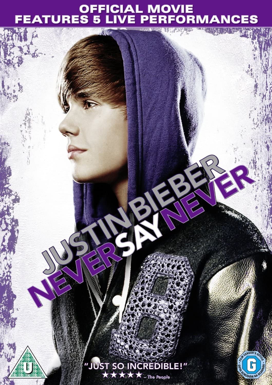 Justin Bieber: Never Say Never - Documentary/Concert  [DVD]