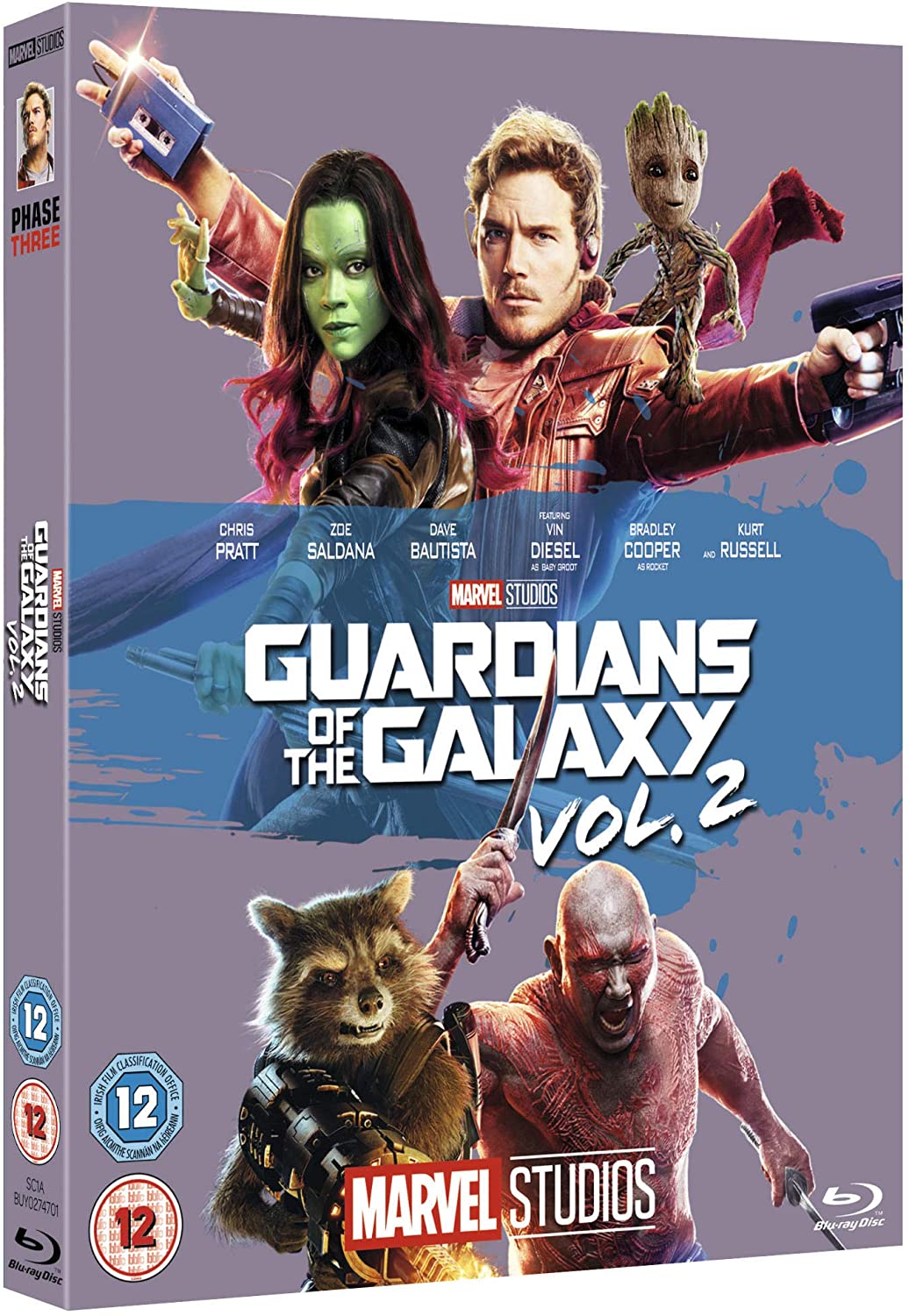 Les Gardiens de la Galaxie Vol. 2 [Blu-ray] [2017]