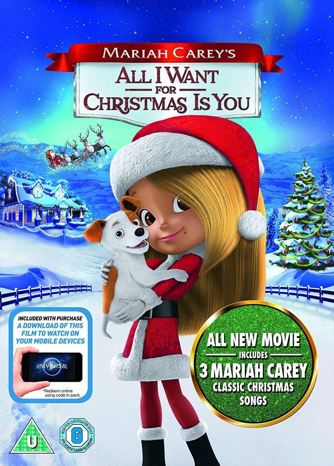 Mariah Carey's All I Want for Christmas is You [2017] - Animation [DVD]