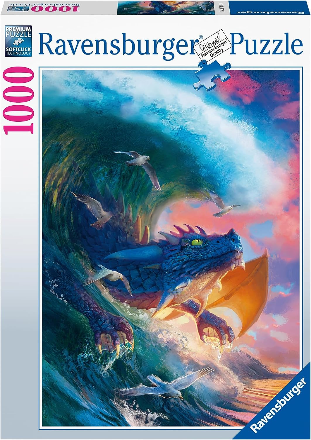 Ravensburger Dragon Race 1000 Piece Jigsaw Puzzle for Adults and Kids