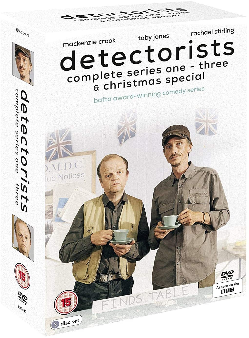 Detectorists - Series 1-3 + '15 Xmas Special - [DVD]