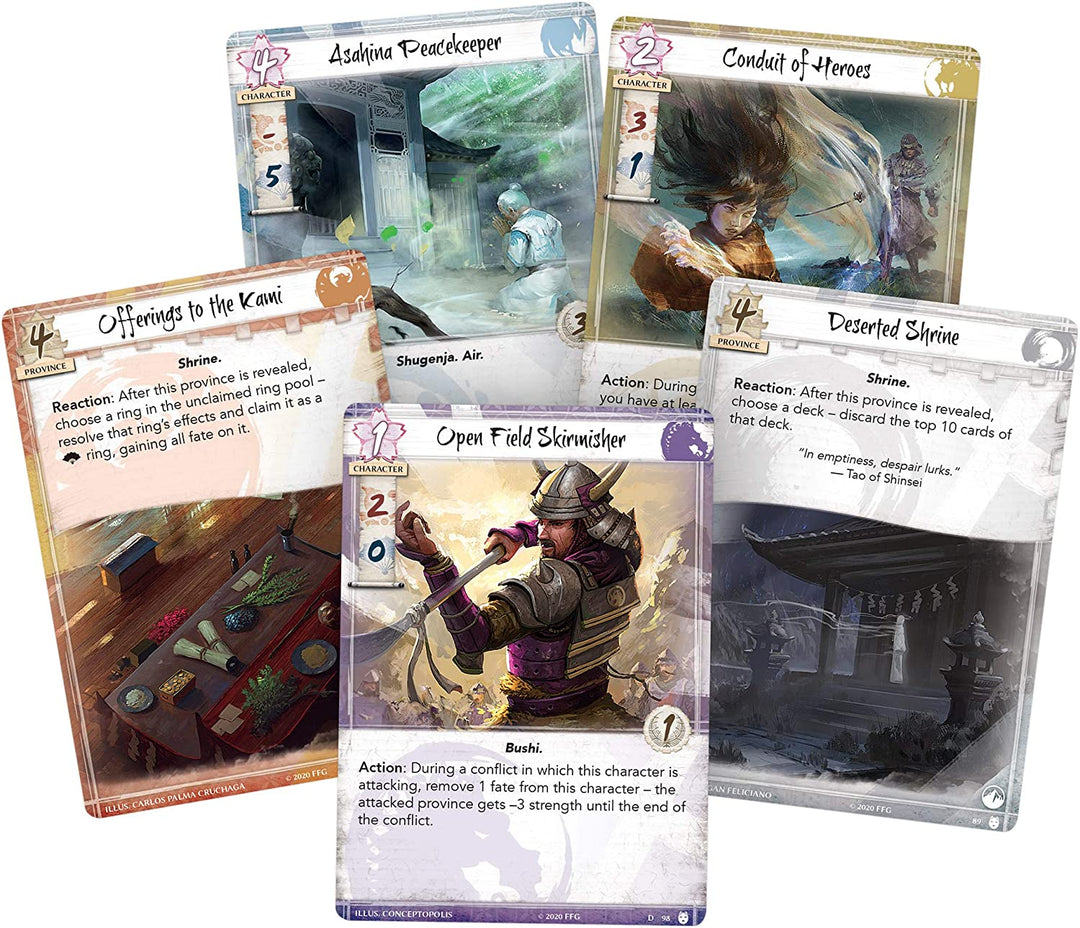 Fantasy Flight Games FFGL5C40 Legend of The Five Rings: Dynasty Pack: Coils of Power