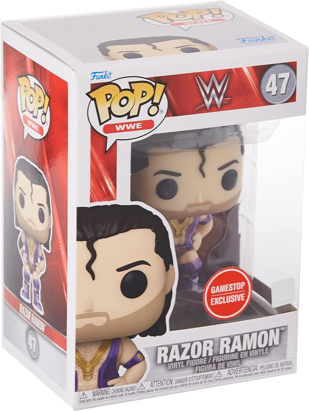 WWE Razor Ramon Exclusive Funko 62372 Pop! Vinyl #47