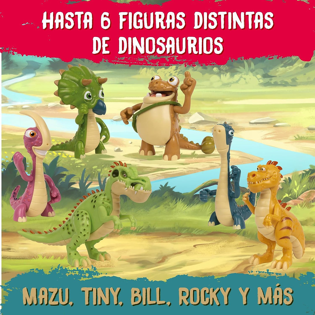 Gigantosaurus - Articulated Figures 13 cm, Dinosaur Dolls, Characters from the Cartoon Series