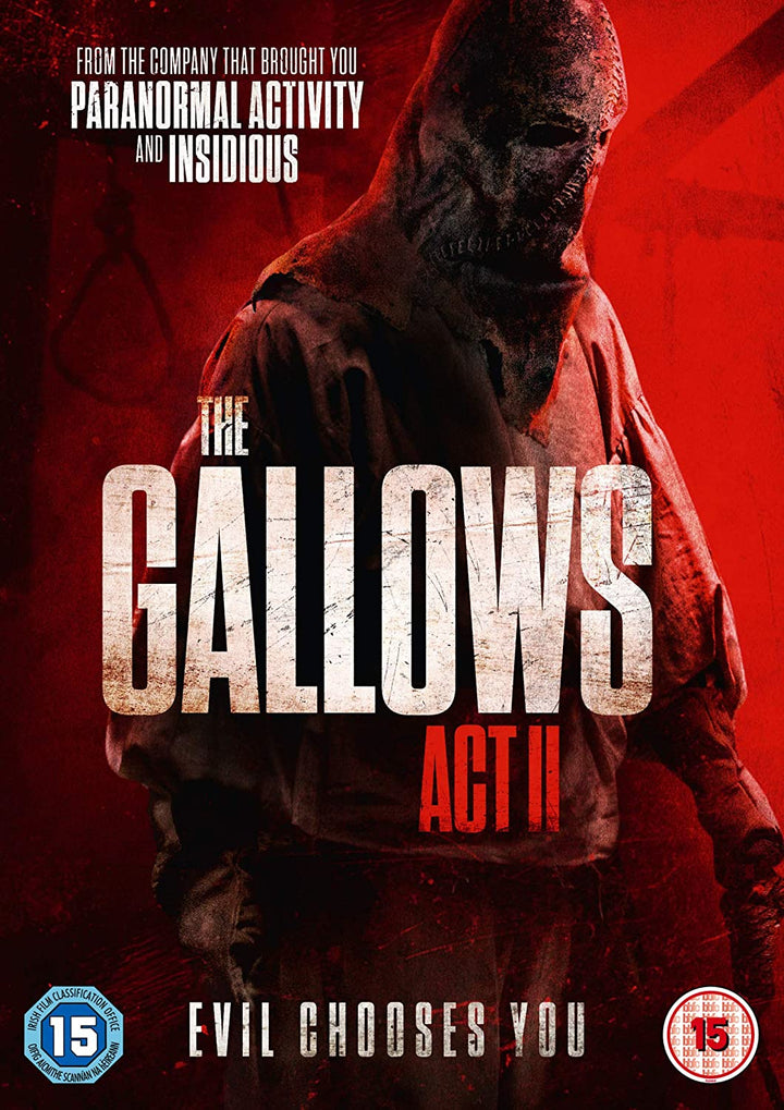 The Gallows Act II - Thriller/Supernatural horror [DVD]