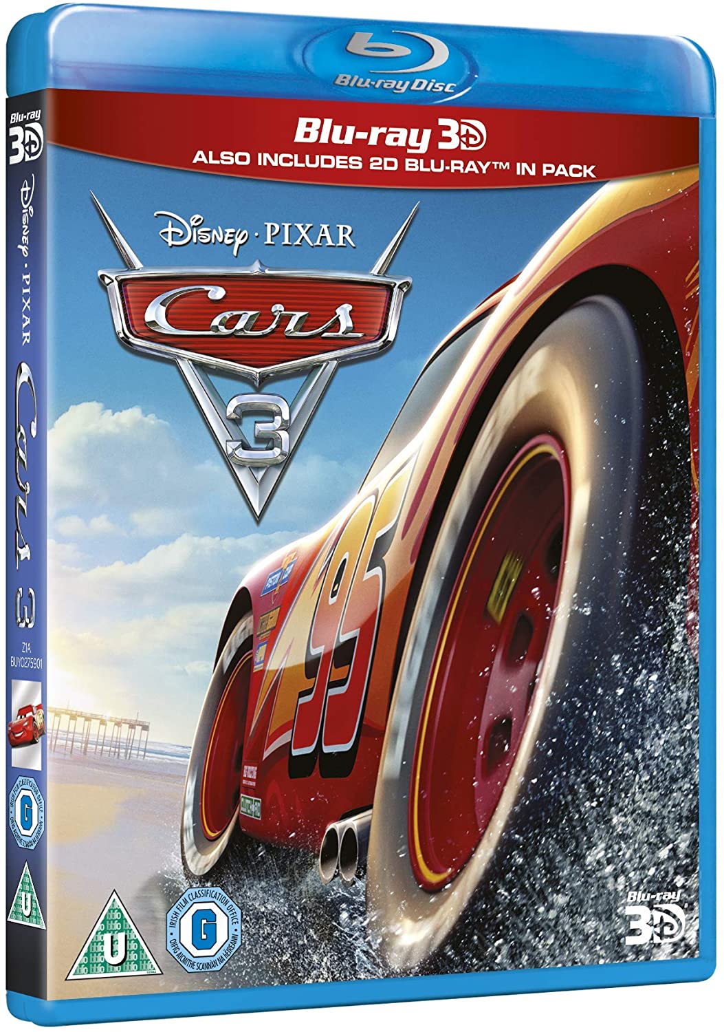 Cars 3 [Blu-ray 3D] [2017] [Région gratuite]