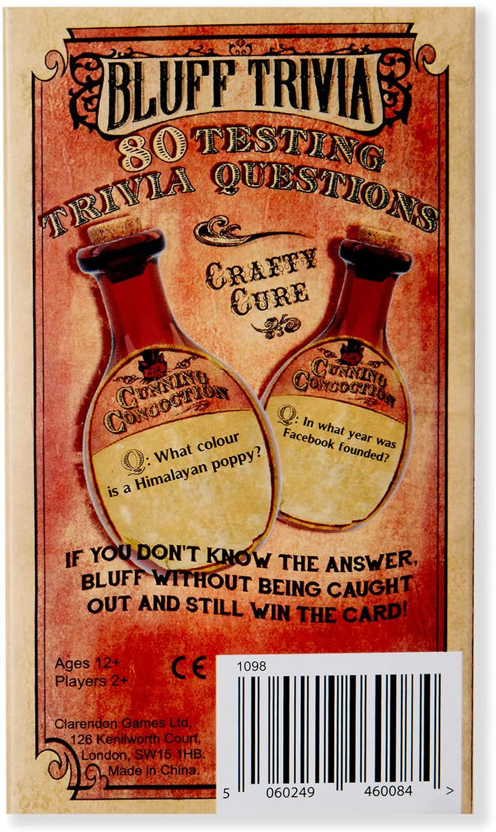 Cunning Concoction Bluff Trivia: The Hilarious Pocket-Sized Trivia Game of Outra