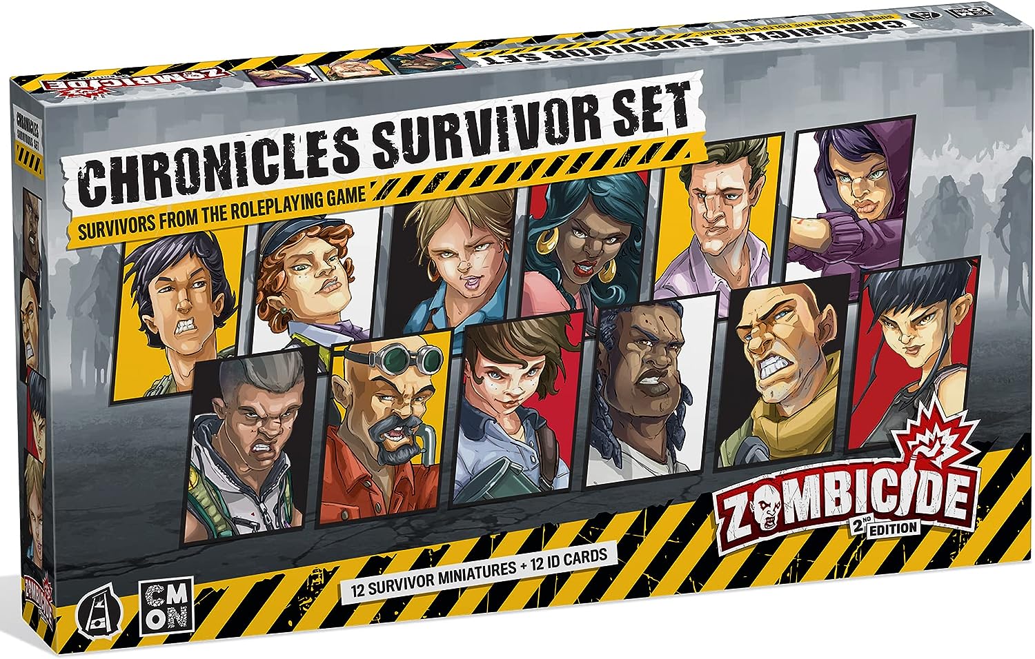 CMON Zombicide 2nd Edition Chronicles Survivor Set 1