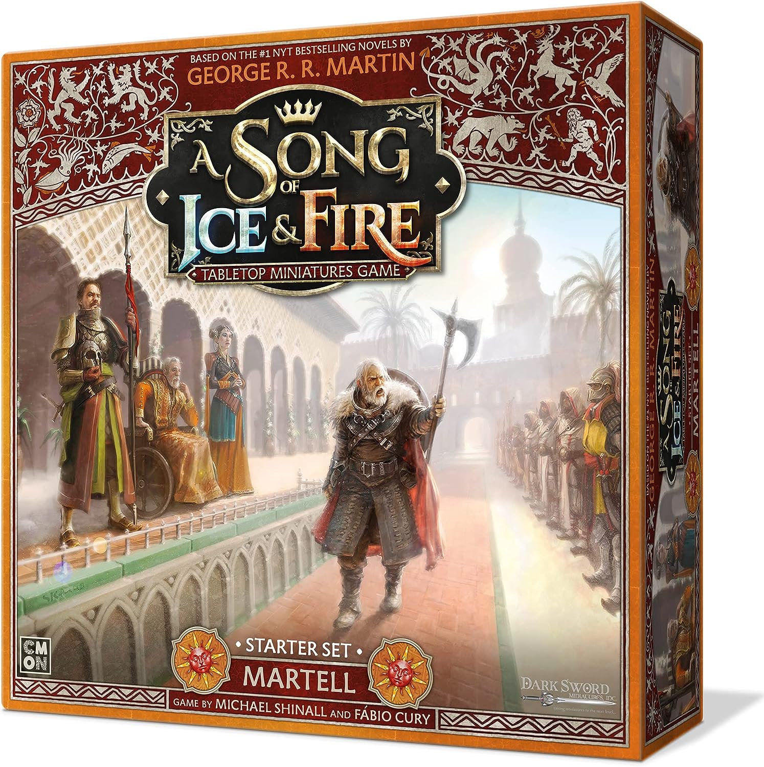 CMON A Song of Ice and Fire: House Martell Starter Set Tabletop Miniatures Game 6