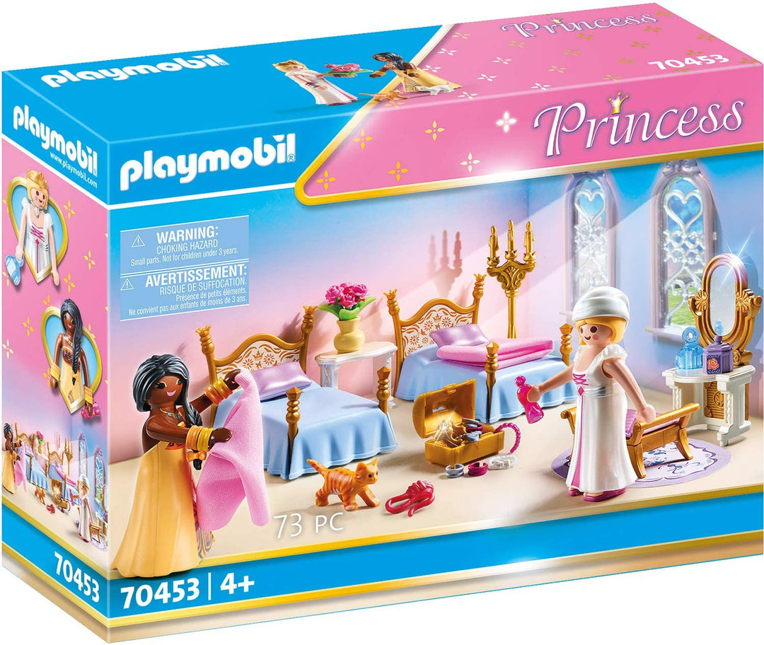 Playmobil 70453 Chambre royale du château de princesse, pour les enfants à partir de 4 ans