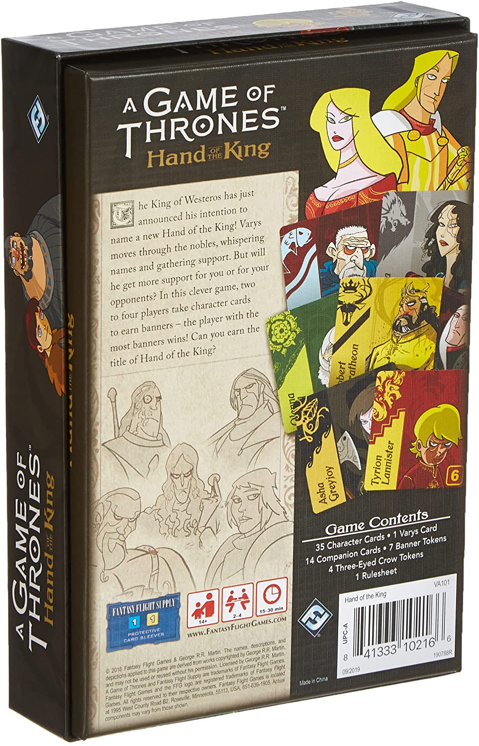 Fantasy Flight Games VA100 A Game of Thrones Hand of the King Card Game