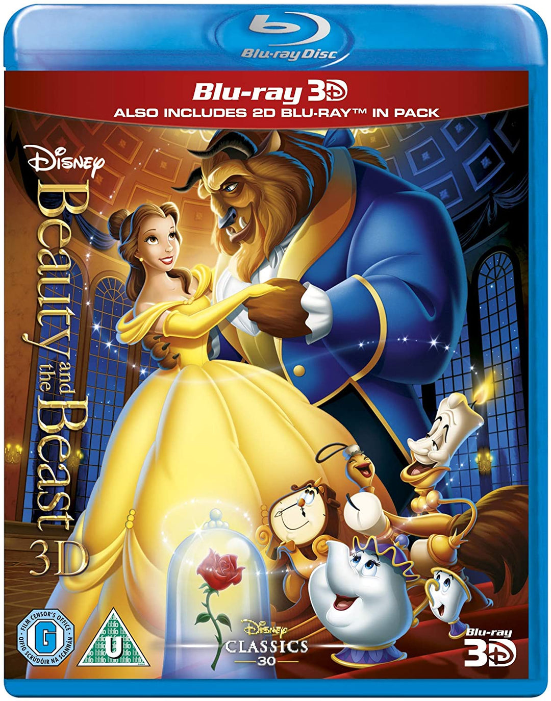 La Belle et la Bête [Blu-ray 3D + Blu-ray] [Région gratuite]