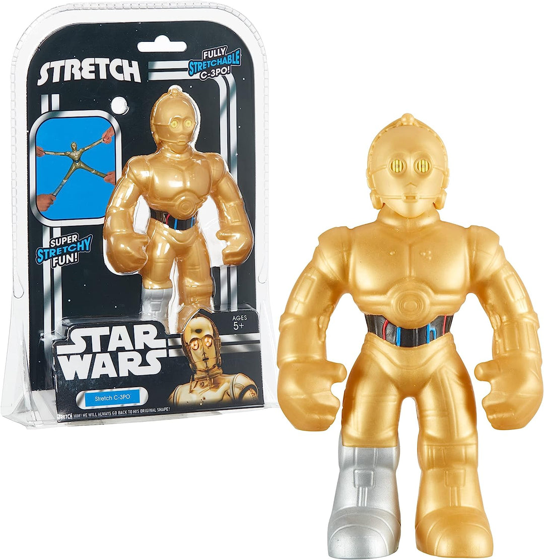 STRETCH STAR WARS C-3PO STRETCH TOY. STRETCH ARMSTRONG, AMAZING STRETCHY FUN